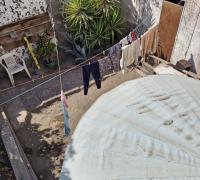 Patio interior, perfecto para tendedero, asados familiares, entre otros