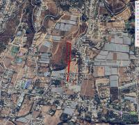 Vista aérea, se aprecia la cercanía a la zona urbana de este terreno de media hectárea