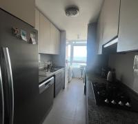 cocina con vista al mar