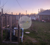 Noria que alimenta de agua a toda la casa