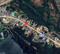 se ubica en sector residencial y comercial