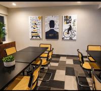 salón de eventos muy acogedor y equipado para armar entretenidas reuniones
