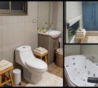 Amplio baño con jacuzzi