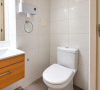 Baño de visita