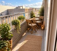 terraza decorada 