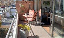 Terraza, living-comedor