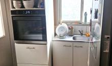Cocina semi amoblada.
