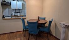 Comedor con espacio real para mesa de 4 a 6 personas, integrado armónicamente al living y la cocina.
