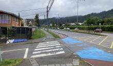 calle de acceso