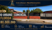 TERRENO URBANO – LA FLORIDA 490 m² de terreno plano, con agua y electricidad, ubicado en excelente sector de La Florida. Apto para uso comercial e industria inofensiva, ideal para desarrollo de galpón, bodega o proyecto de inversión. Precio: $180.000.000 Toconao Propiedades | Gestión inmobiliaria + respaldo jurídico