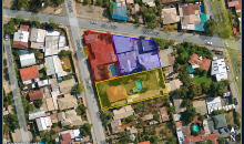 enta conjunta de tres inmuebles urbanos en Santa Julia y calle Brasil, La Florida, con 2.600 m² aproximados. Una oportunidad para evaluar su fusión predial y un desarrollo habitacional de hasta 5 pisos, sujeto a verificación normativa y aprobación municipal.