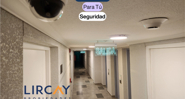 cámaras de seguridad en espacios comunes