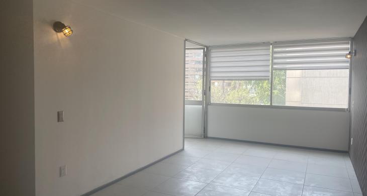 Living-comedor vista despejada