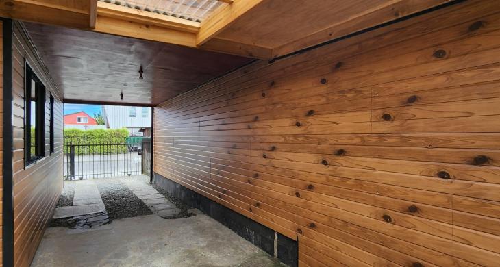 entrada estacionamiento.