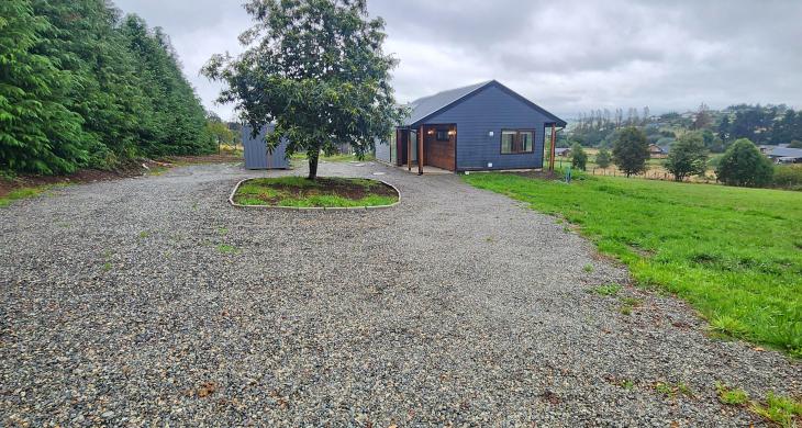 vista desde el portón