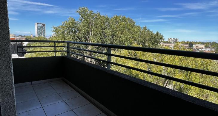 vista panorámica hacia la cordillera