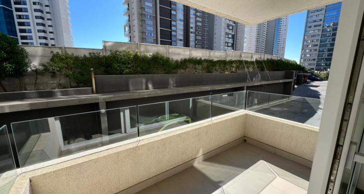 Terraza soleada para un buen descanso