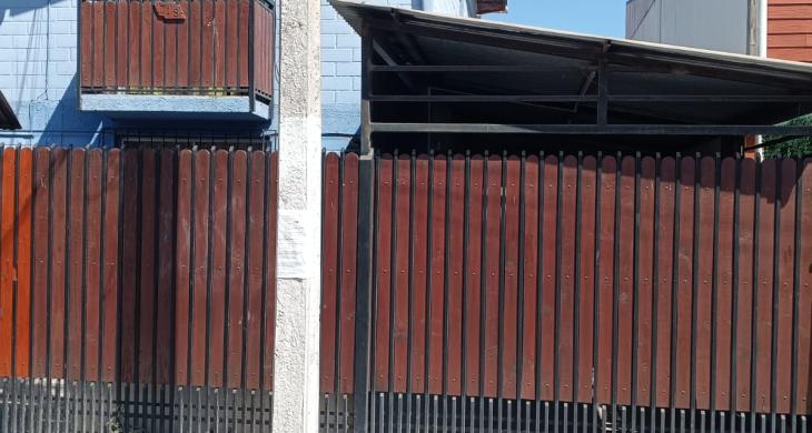 frente de la casa