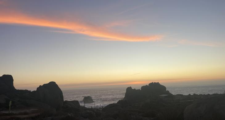 Vista desde la parcela