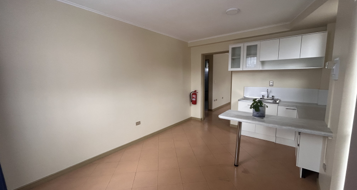 living con cocina americana