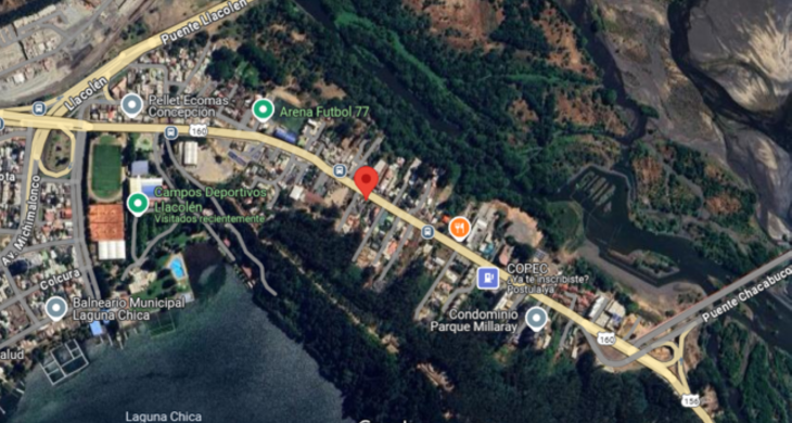 se ubica en sector residencial y comercial