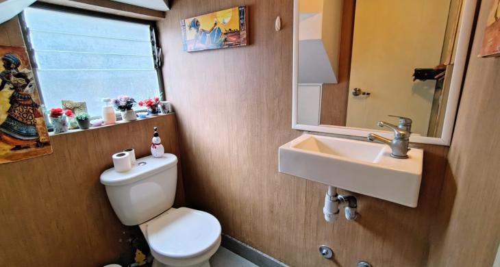 baño de visita