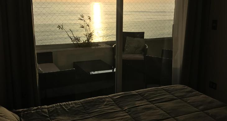 Maravillosa vista al mar desde habitación principal 