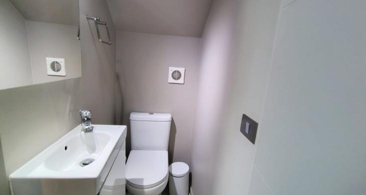 baño visita