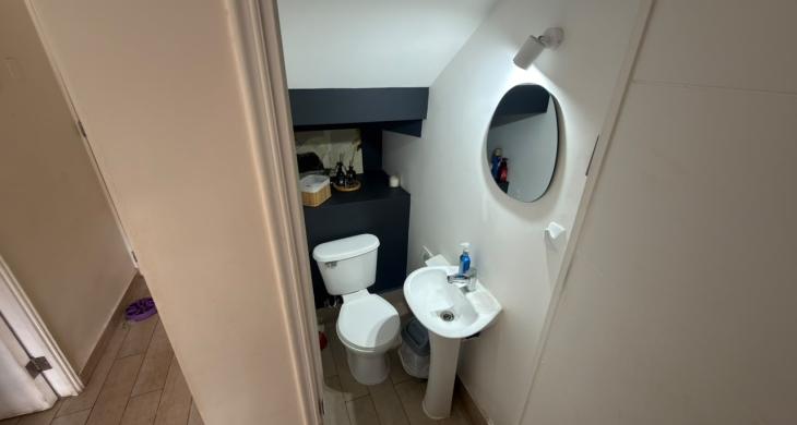 baño de visita